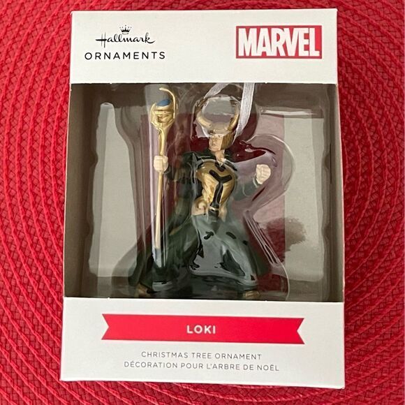 Hallmark Marvel Loki Ornament NWT - Picture 9 of 9